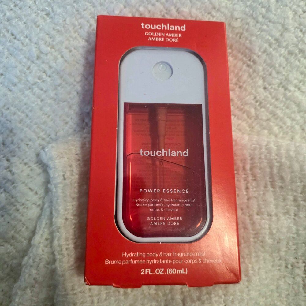 Touchland Power Essence Hydrating Body & Hair Fragrance Mist Golden Amber